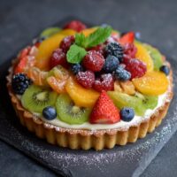Tarta z owocami sezonowymi