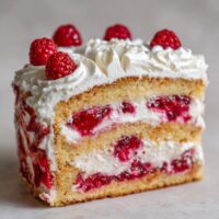Ciasto Truskawkowo-Malinowe z Kremem