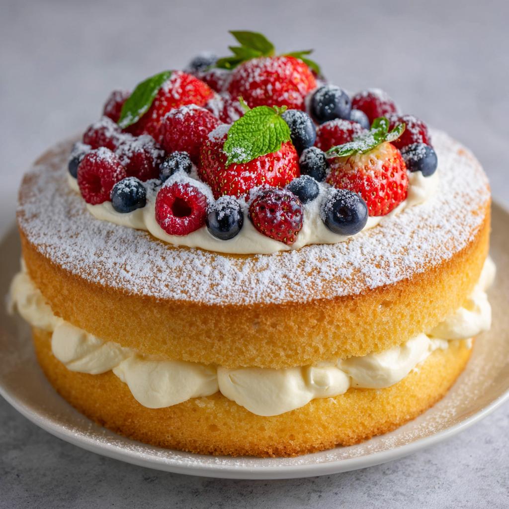 Ciasto Waniliowe z Kremem Mascarpone