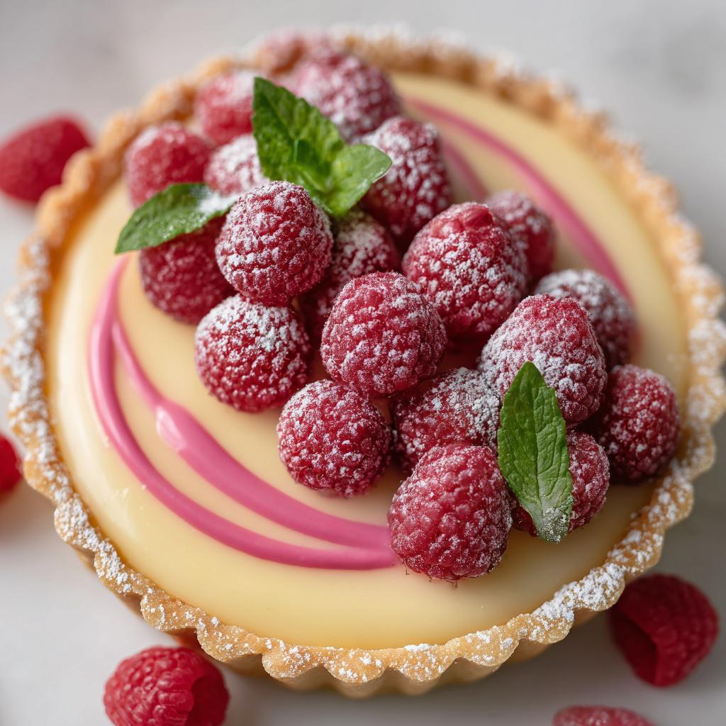 Tarta Waniliowa z Kremem Malinowym - detail 1