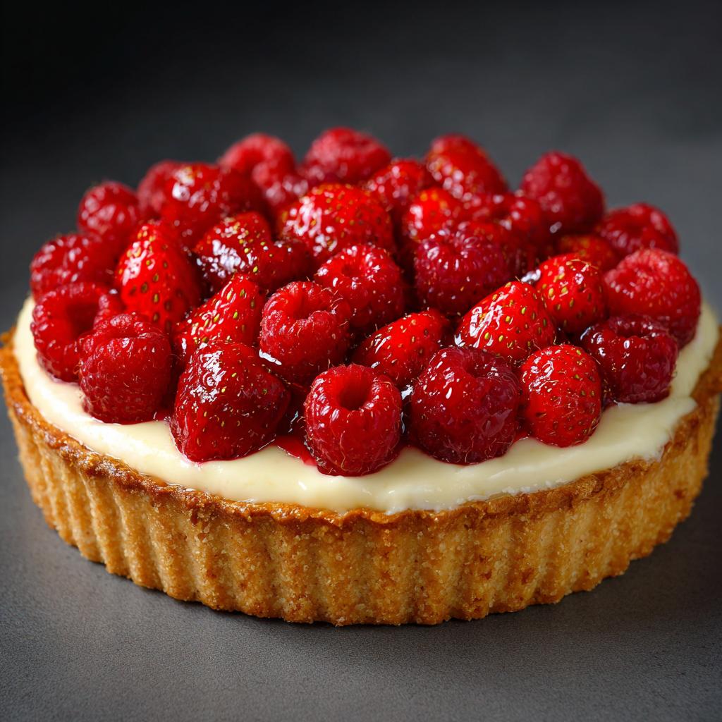 Tarta z Malinami i Truskawkami