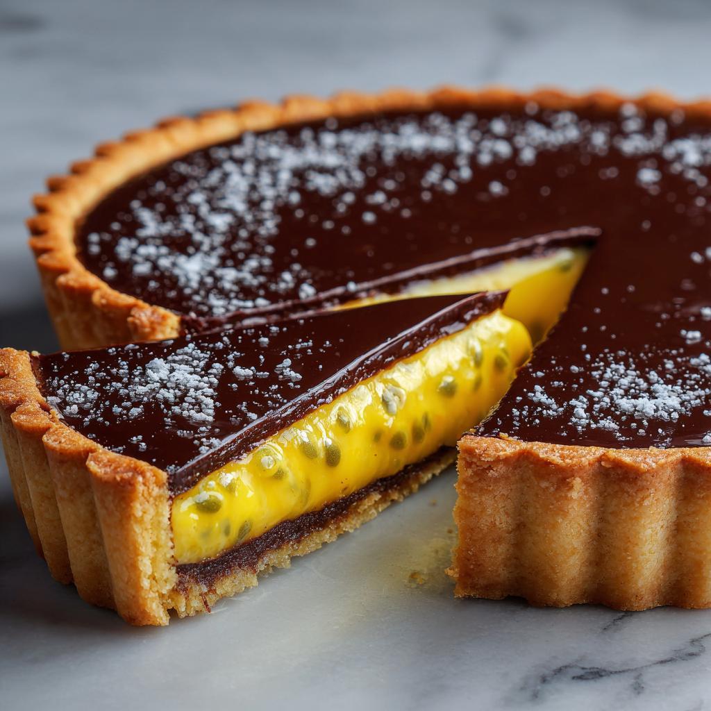 Tarta z Marakują i Czekoladą