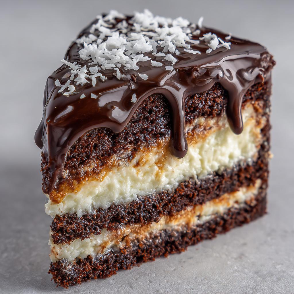 Tort Czekoladowo-Kokosowy