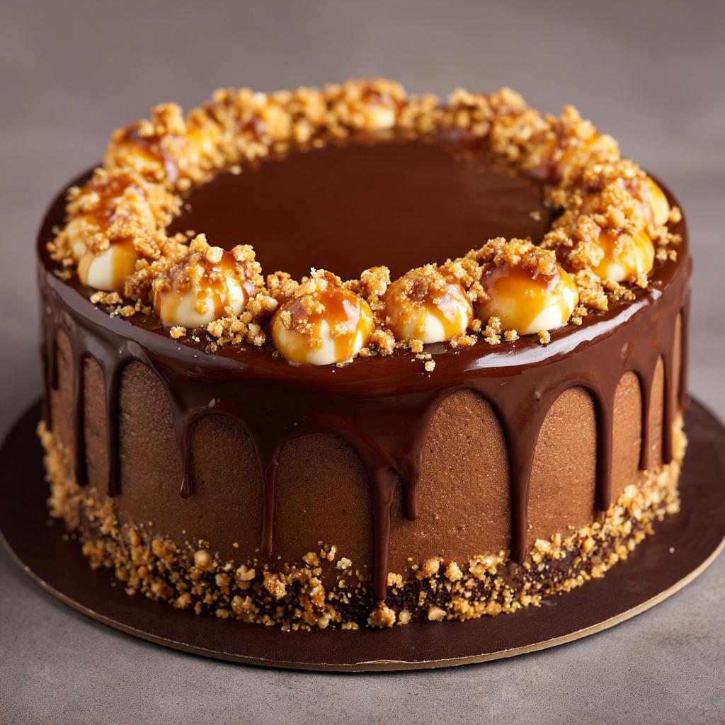 Tort Karmelowy z Sosem Toffee - detail 1