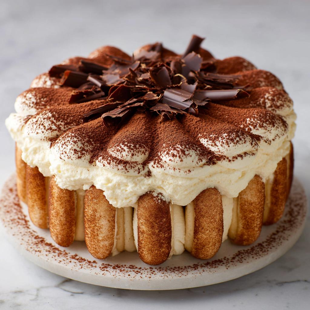 Tort Tiramisu w Stylu Urodzinowym