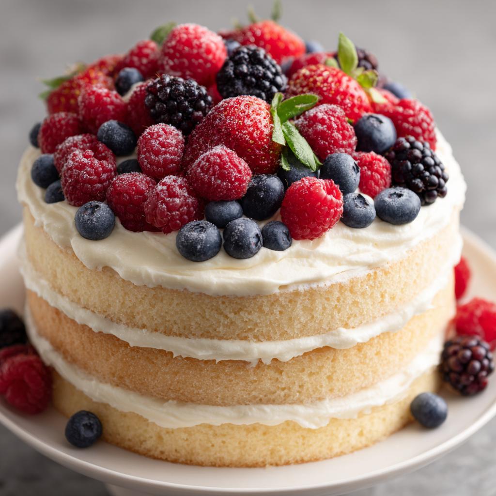 Tort Urodzinowy z Kremem Mascarpone - detail 1