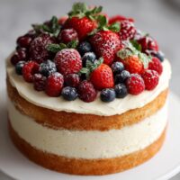 Tort Urodzinowy z Kremem Mascarpone