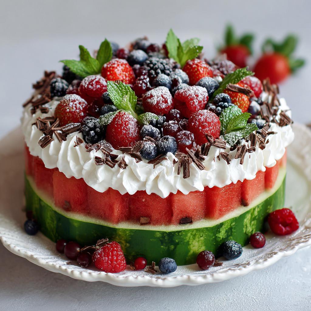 Tort arbuzowy - detail 1