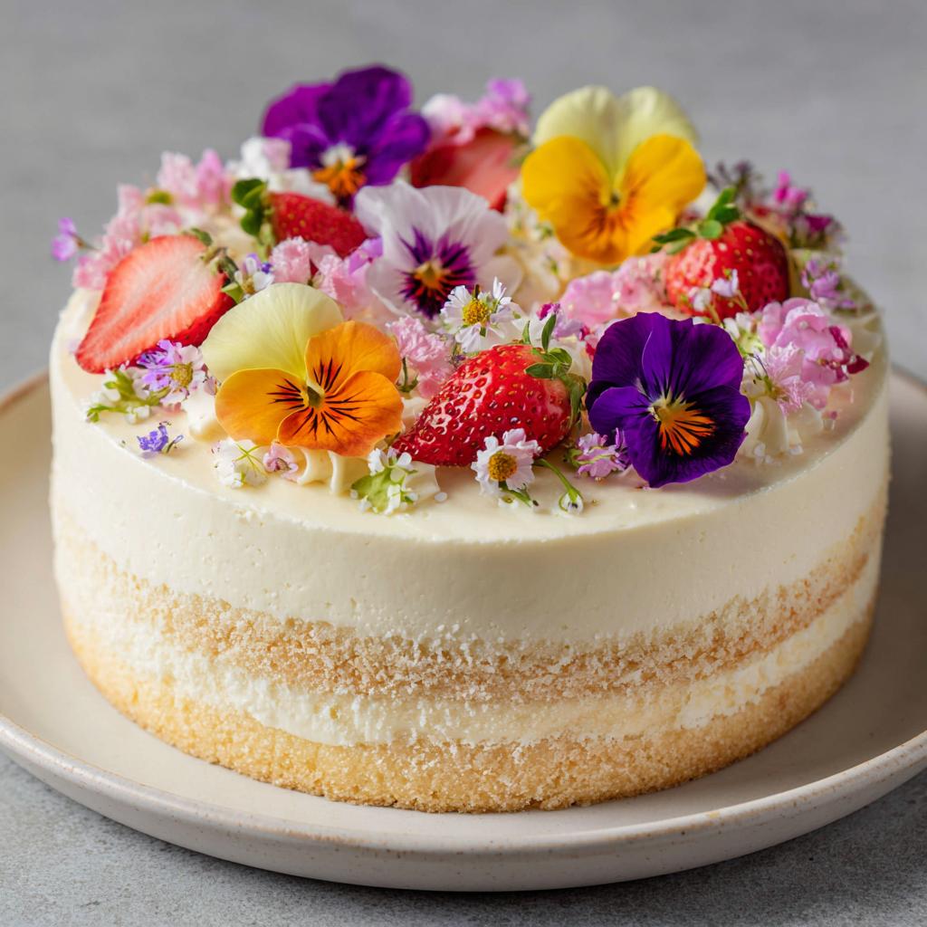 Tort urodzinowy z kremem mlecznym i mascarpone - detail 1