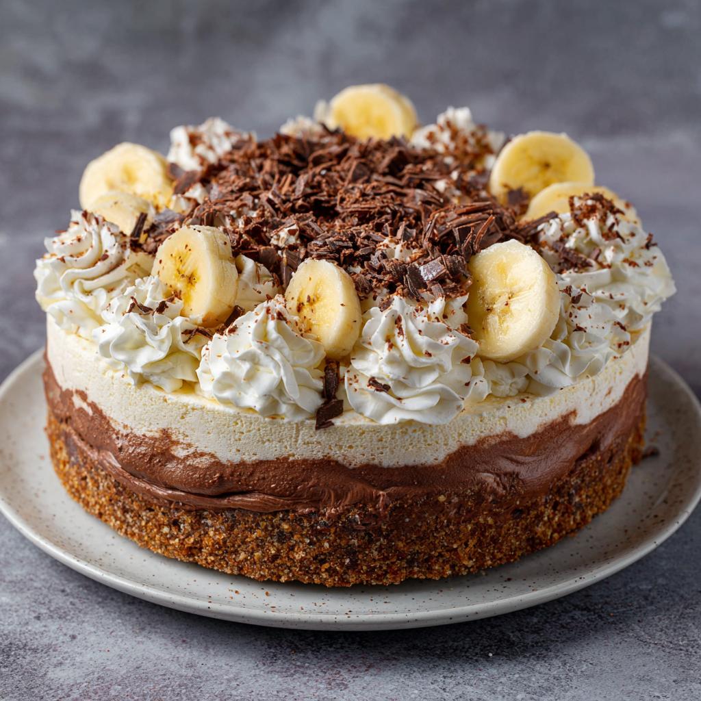 Tort z Nutellą i Bananem