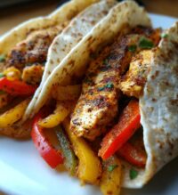 air fryer chicken fajitas recipe easy dinner