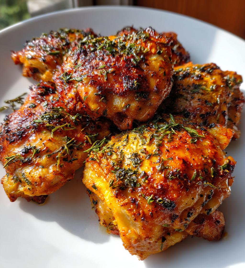 air fryer chicken thighs cooked to perfection today - detail 1