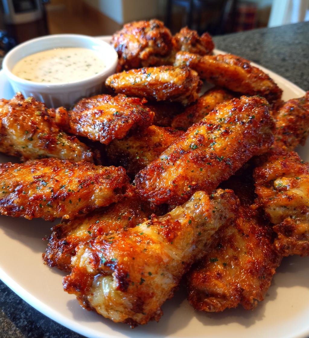 air fryer chicken wings are a delicious snack option