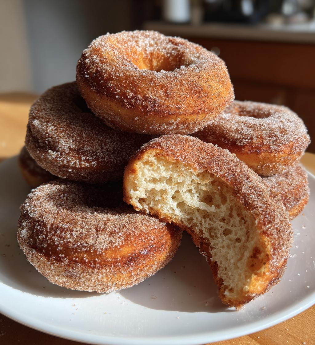 air fryer cinnamon sugar donuts recipe a sweet delight - detail 1