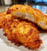 air fryer coconut crusted chicken fillet recipe