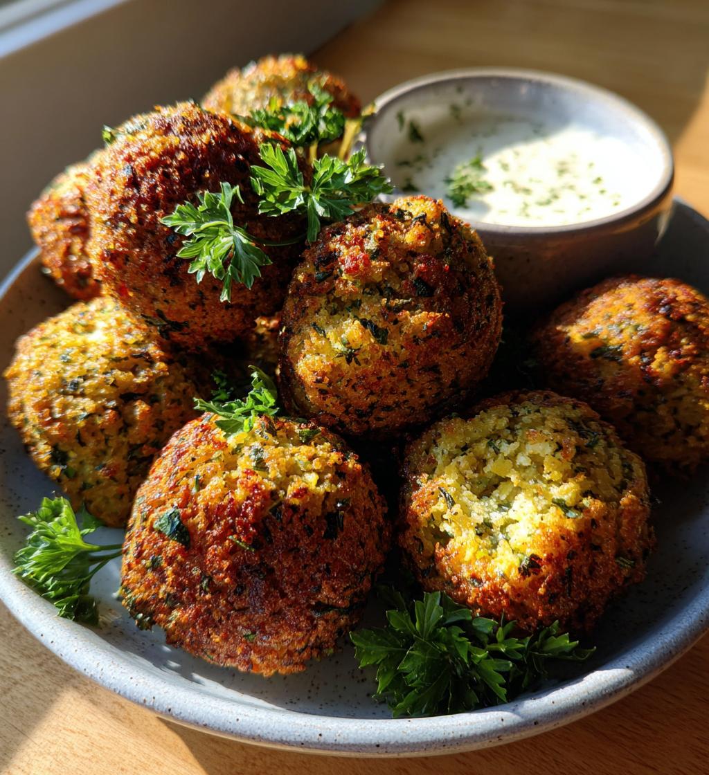 air fryer falafel recipe crispy easy - detail 1