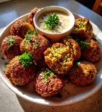 air fryer falafel recipe crispy easy