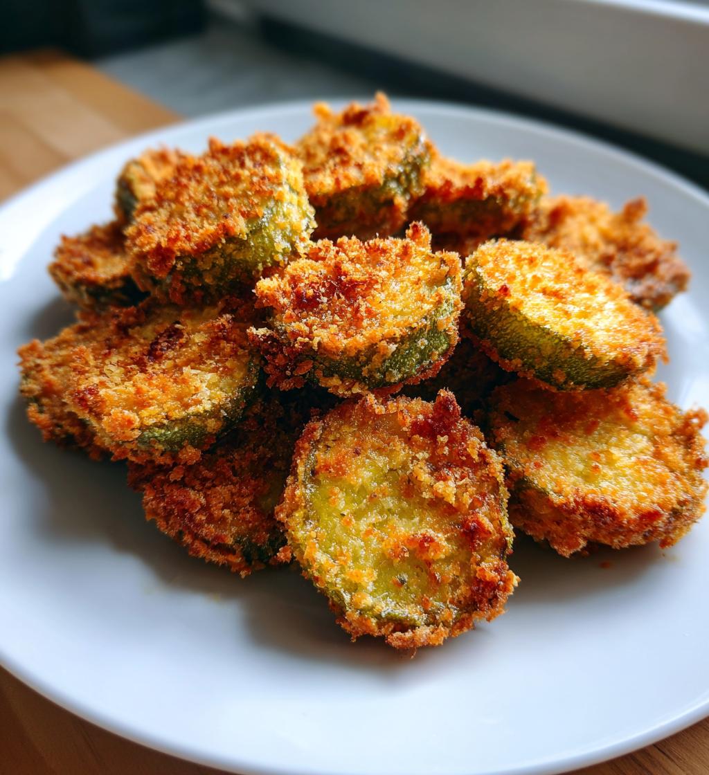 air fryer fried pickles are a delicious snack option