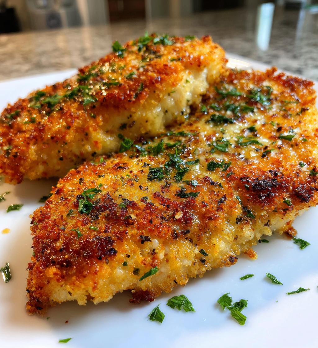 air fryer garlic parmesan chicken fillet