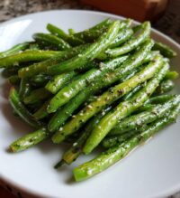 air fryer green beans recipe quick healthy delight
