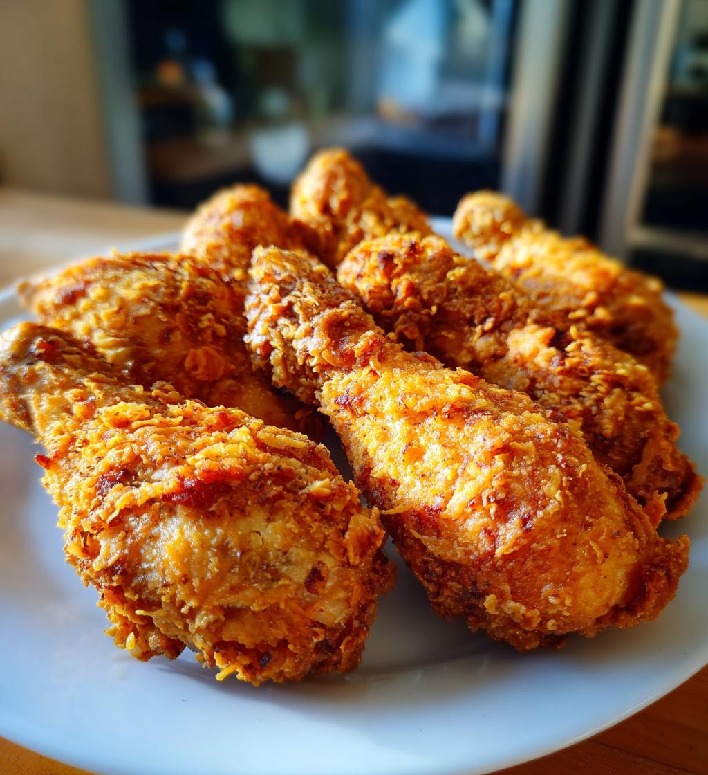 air fryer kfc southern fried chicken drumsticks - detail 1