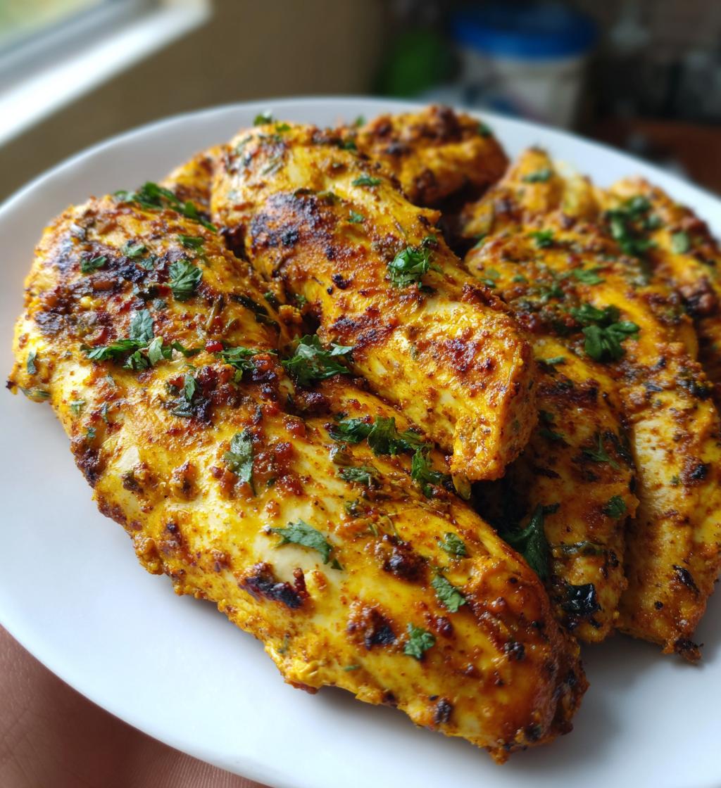 air fryer moroccan spiced chicken fillet recipe