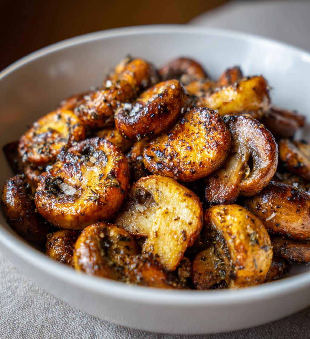 air fryer mushrooms discover a crispy delight today