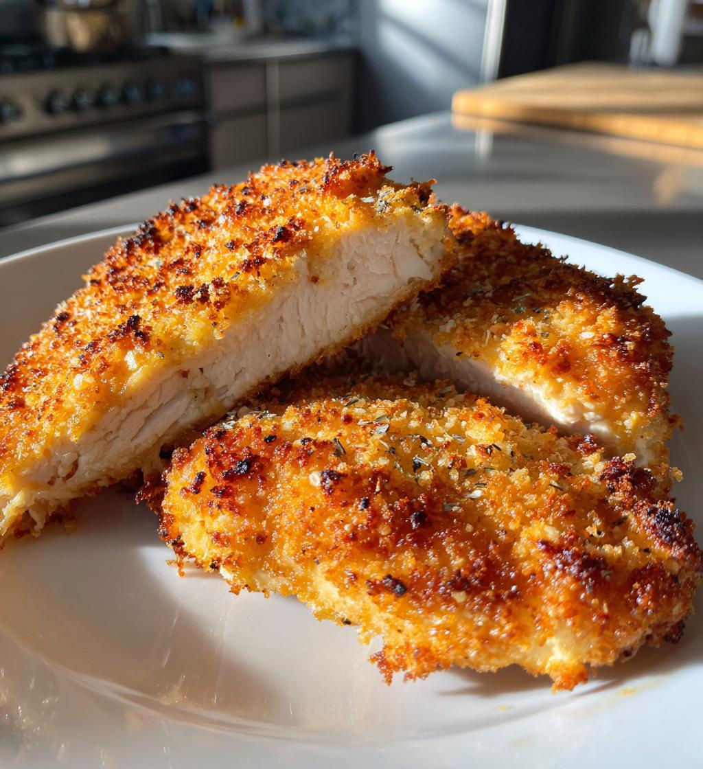 air fryer parmesan crusted chicken is a must try - detail 1