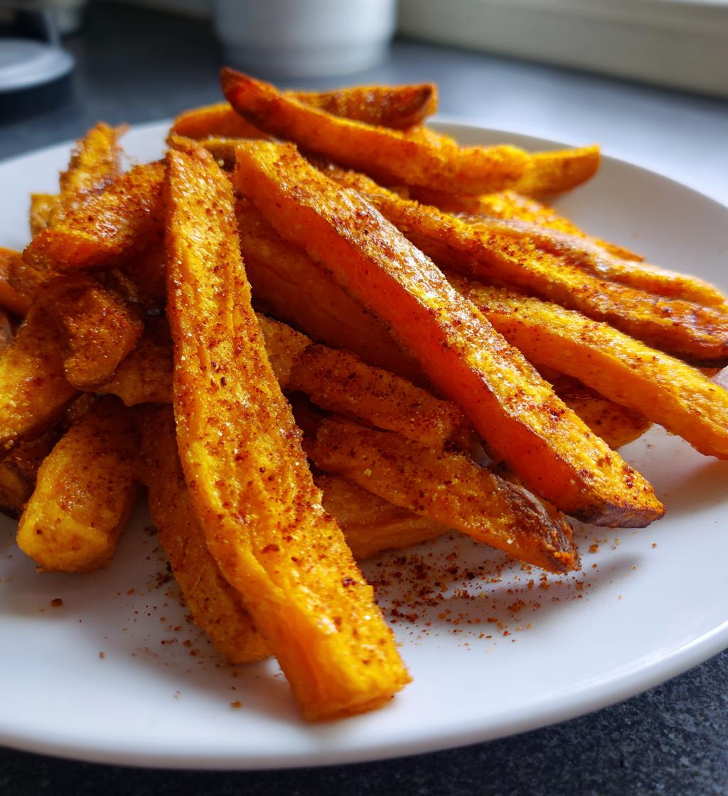 air fryer sweet potato fries recipe a crunchy delight