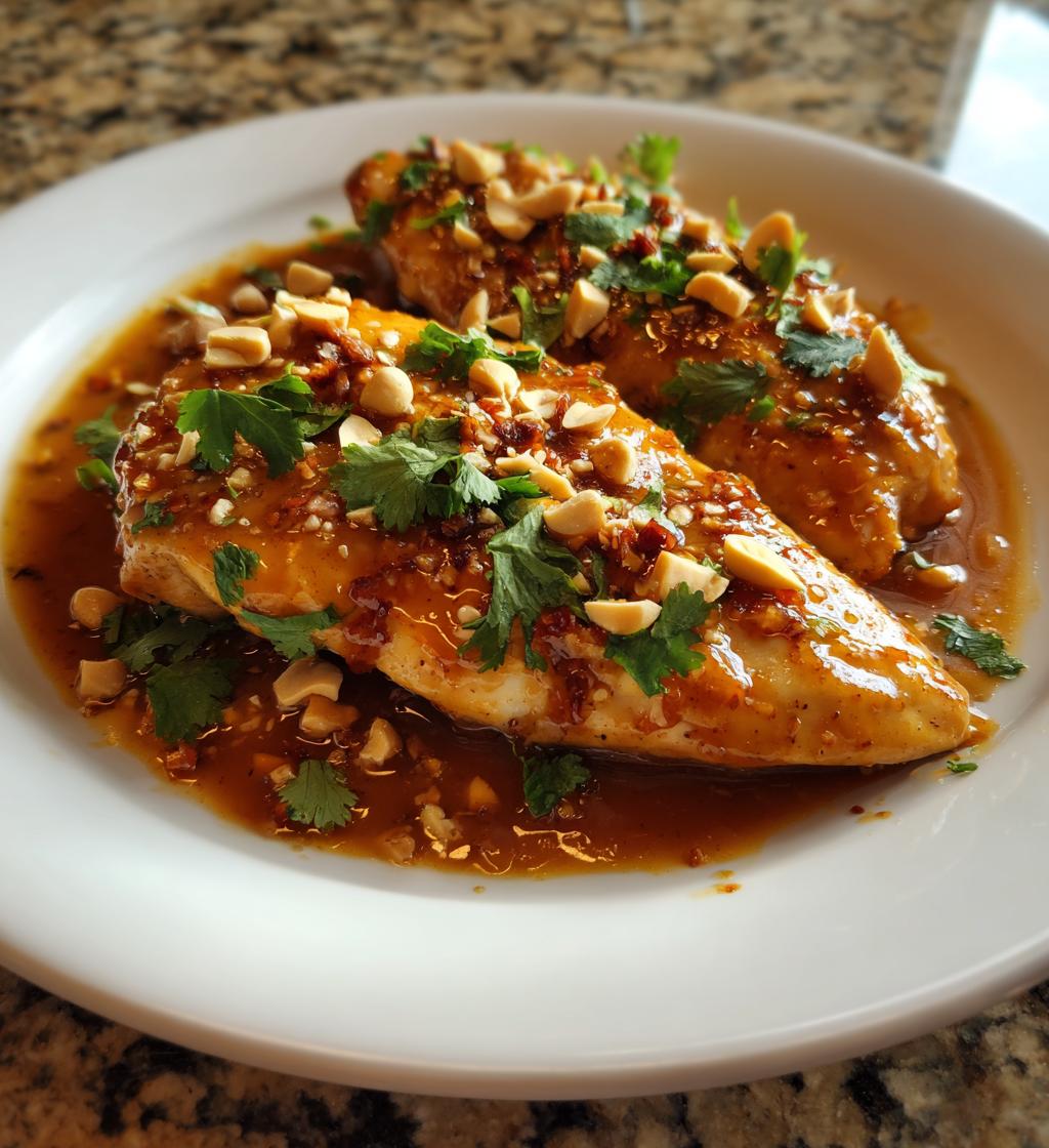 air fryer thai peanut chicken fillet recipe