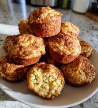 almond butter zucchini muffins paleo dairy free