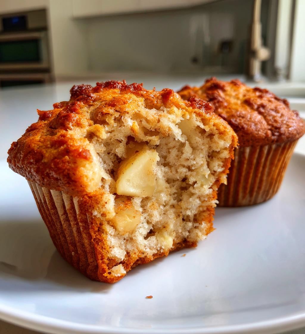 apple buckwheat muffins gluten free dairy free