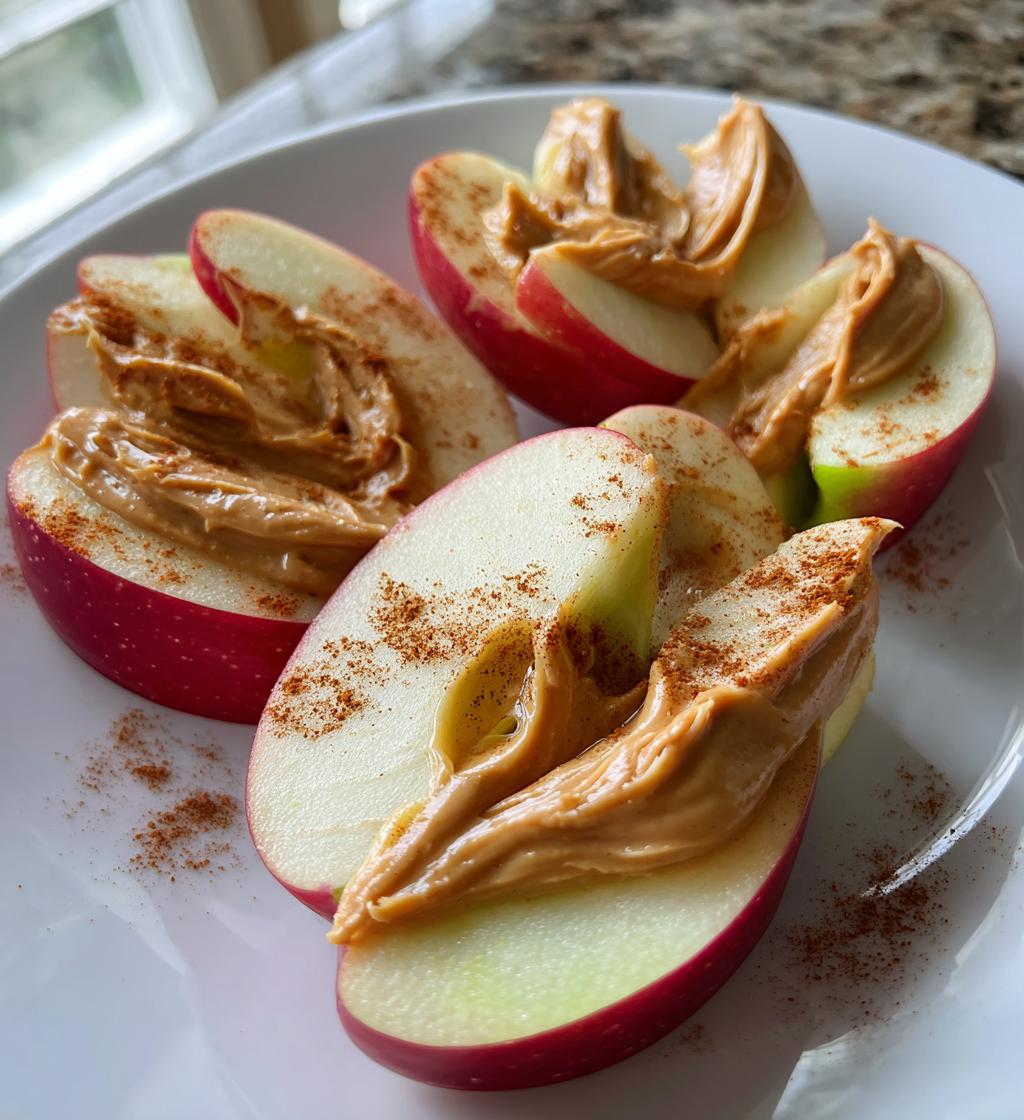 apple slices with peanut butter recipe - detail 1