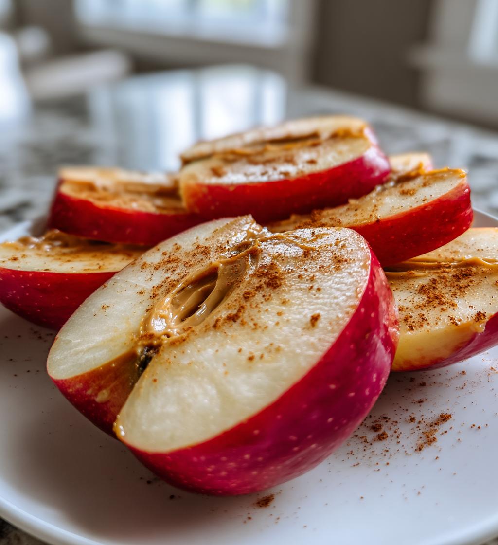 apple slices with peanut butter recipe