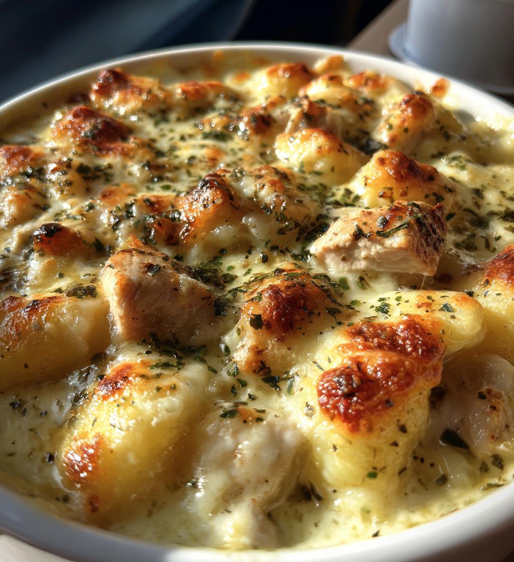 baked chicken gnocchi soup recipe - detail 1