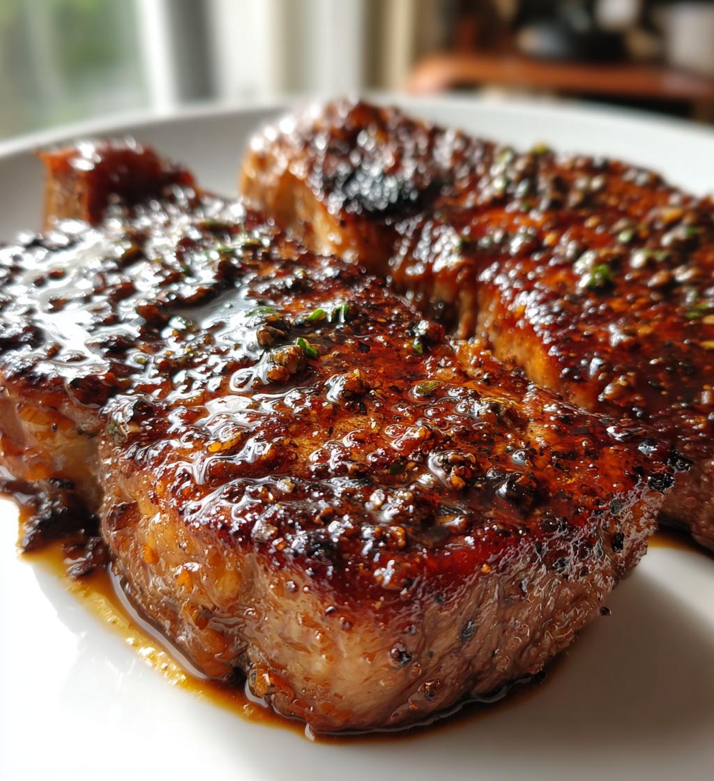balsamic glazed steak recipe