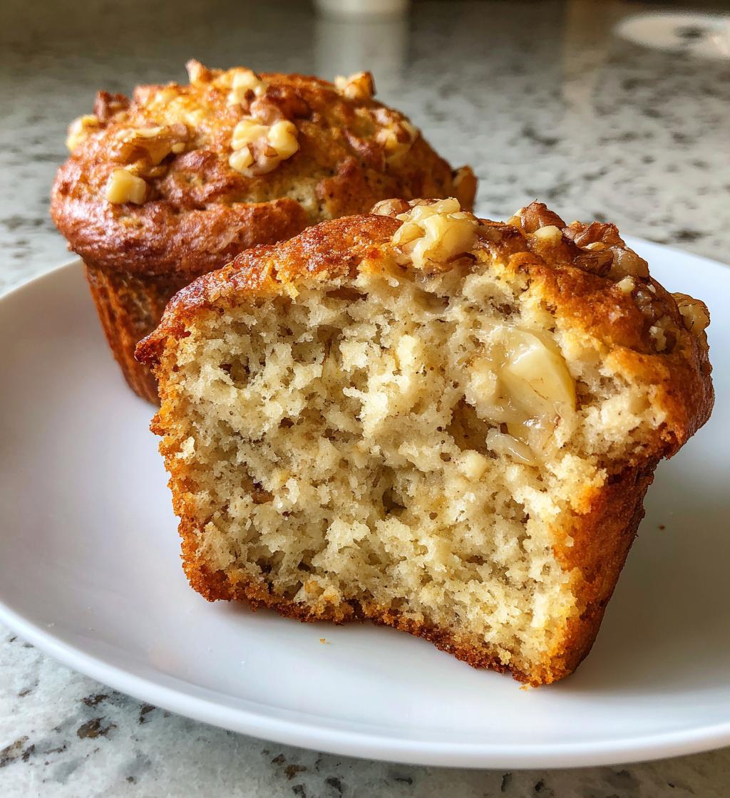 best greek yogurt banana muffins for a healthy snack - detail 1