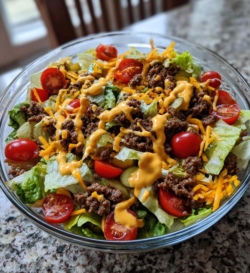 big mac salad recipe - detail 1