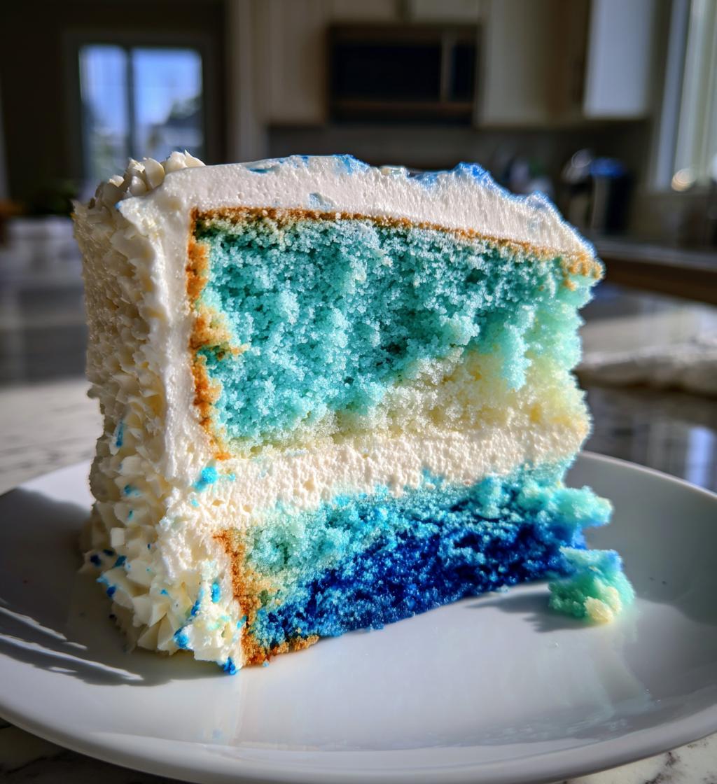 birthday cake blue is the perfect dessert choice - detail 1