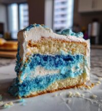birthday cake blue is the perfect dessert choice