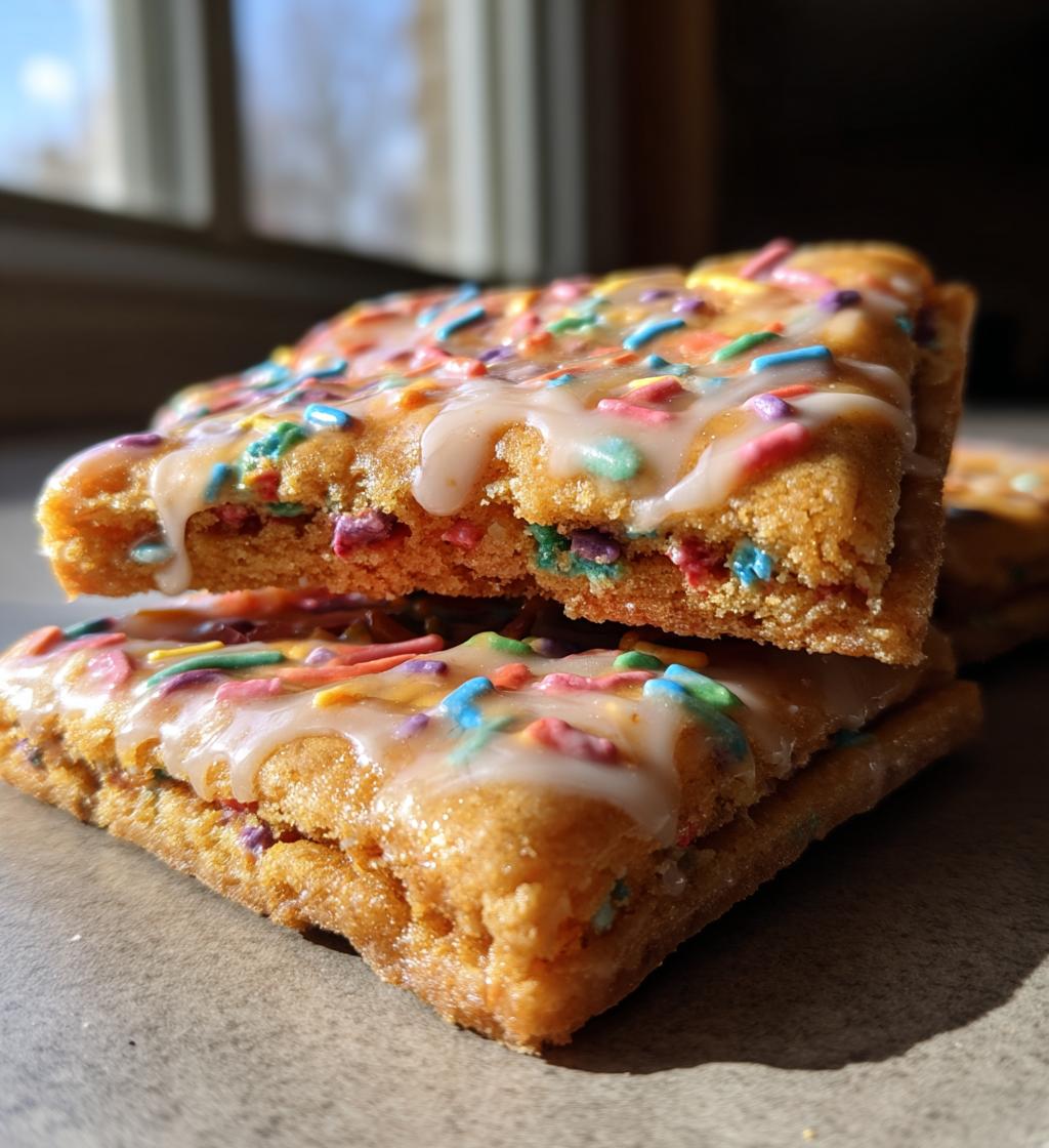 brown sugar pop tart cookies are a delicious treat - detail 1