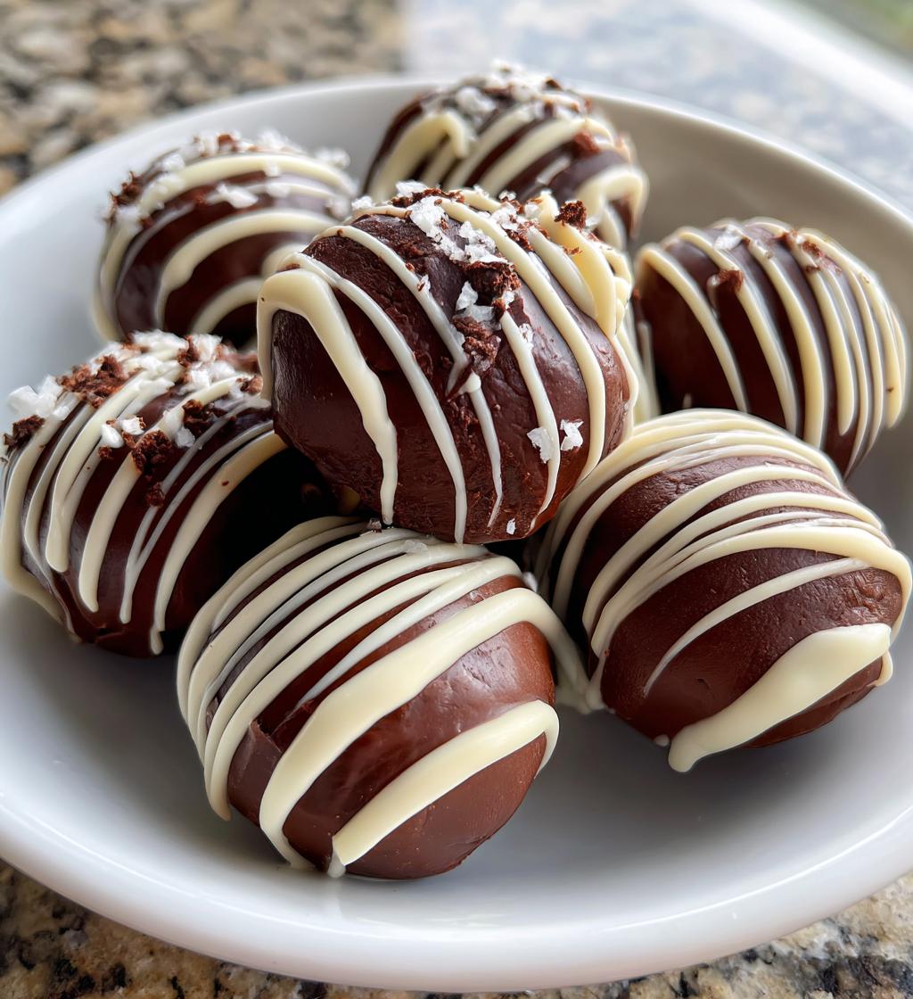 brownie batter truffles recipe - detail 1