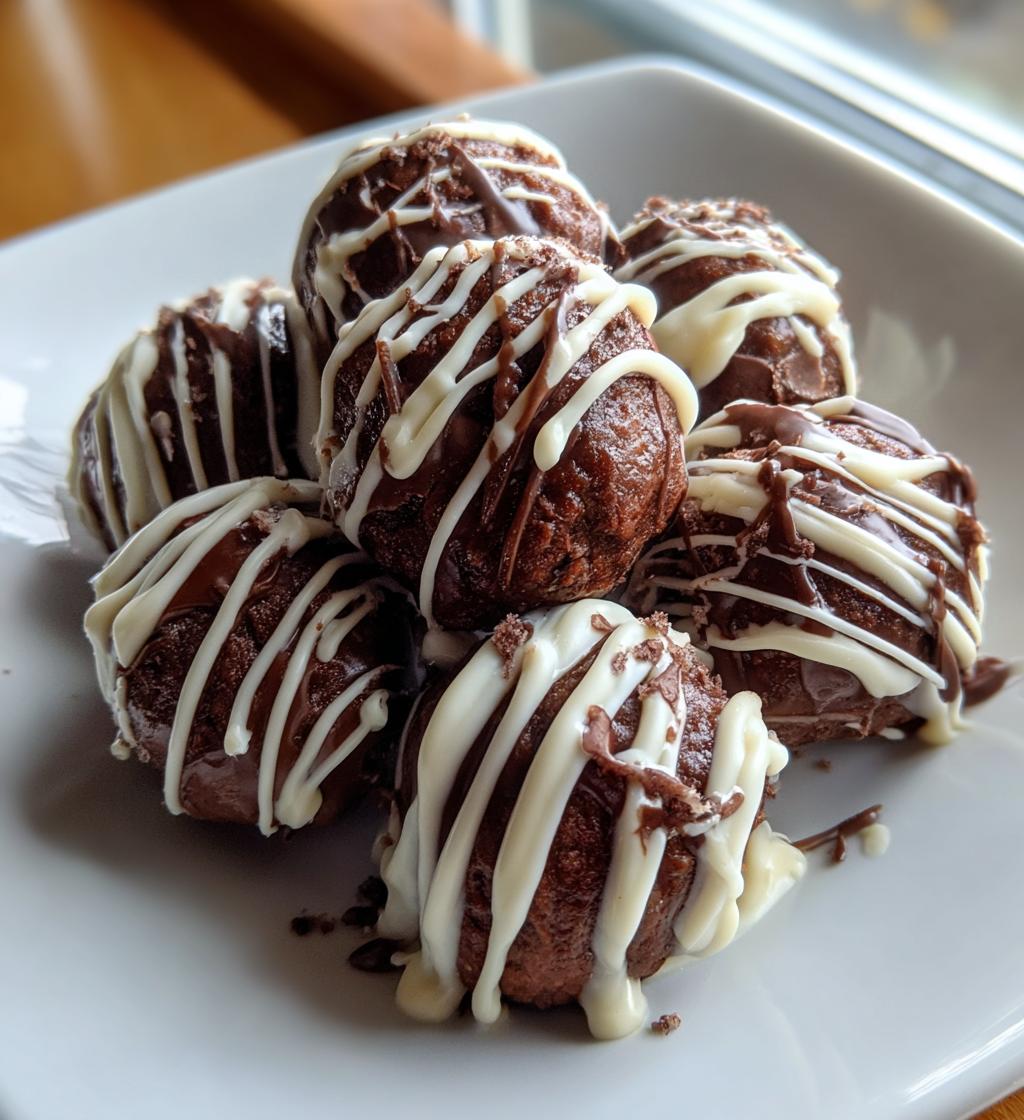 brownie batter truffles recipe