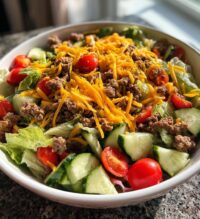 cheeseburger salad recipe