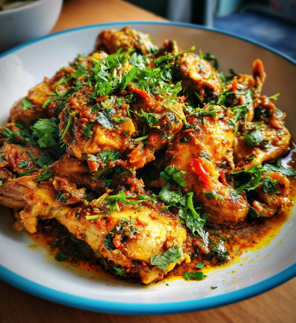 chicken achari recipe easy steps