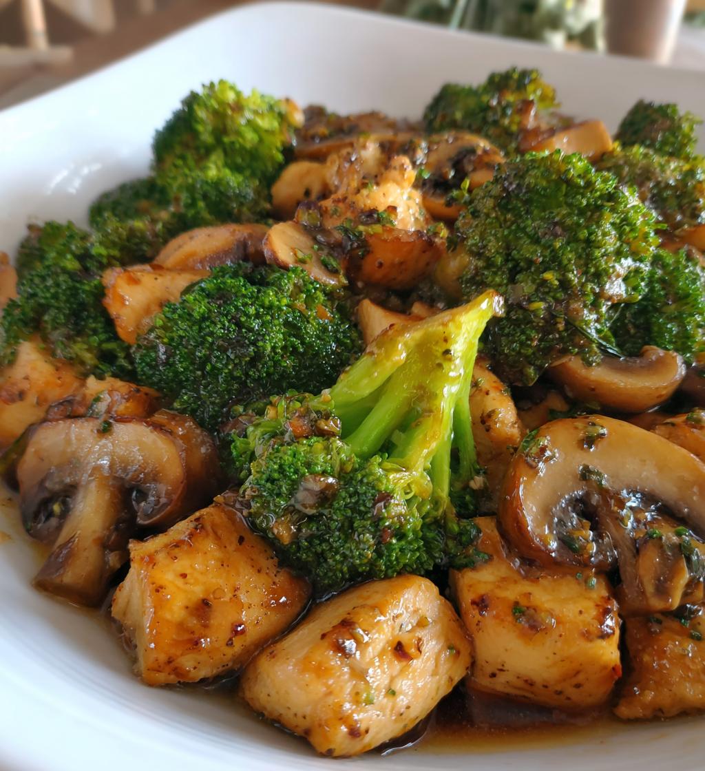 chicken broccoli mushroom recipe