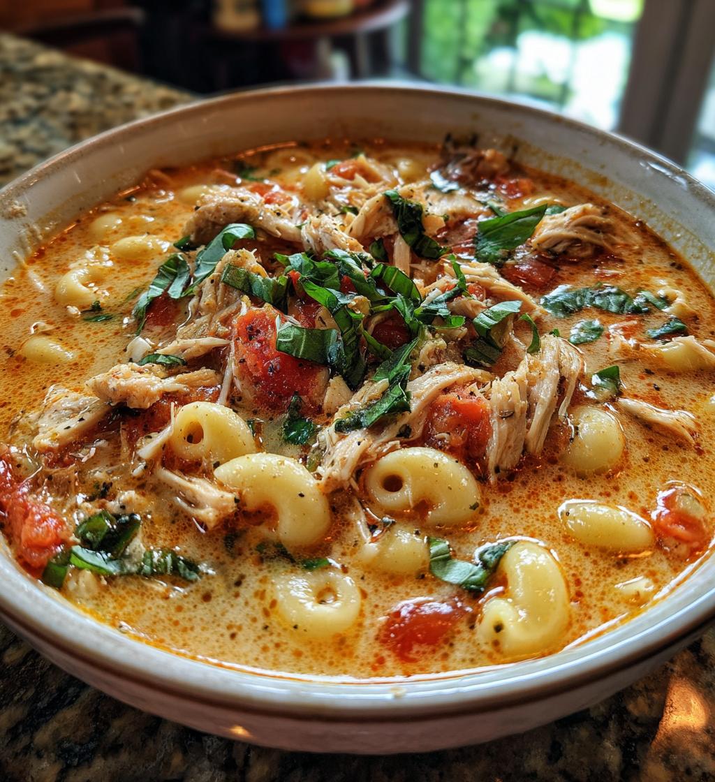 chicken parmesan soup recipe