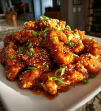 chinese orange chicken is a delicious dinner option