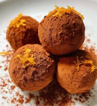 chocolate orange truffles recipe easy homemade