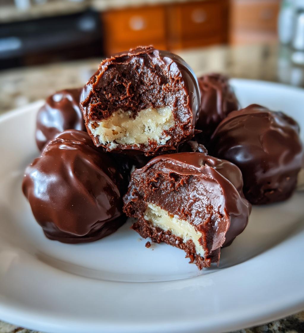 chocolate peanut butter truffles recipe